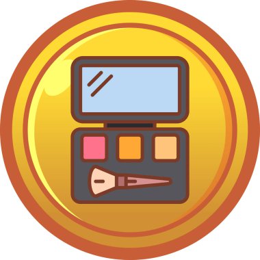 Modern bir simgenin vektör illüstrasyonu