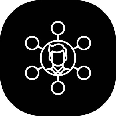 seo modern simgesinin vektör illüstrasyonu