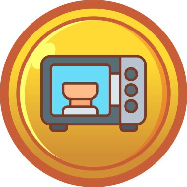 Modern bir simgenin vektör illüstrasyonu