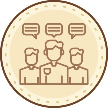 iş simgesi vektör illüstrasyonu