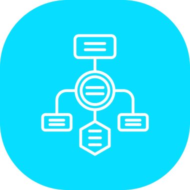 veri simgesi vektör illüstrasyonu