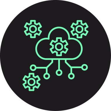 seo modern simgesinin vektör illüstrasyonu