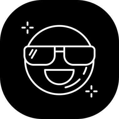 Havalı simge, vektör illüstrasyonu basit tasarım