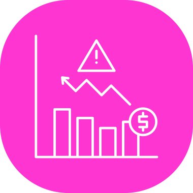 bar çizelgesi simgesi, vektör illüstrasyonu