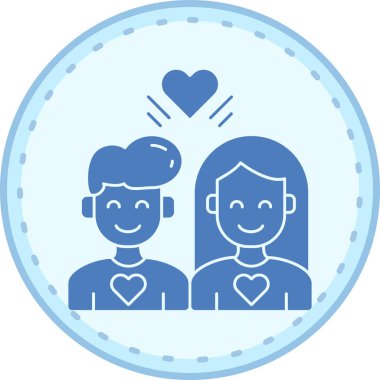 İnsan simgesinin vektör illüstrasyonu