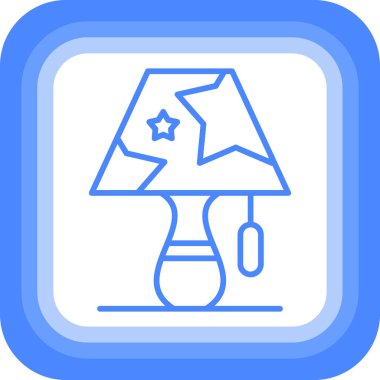 Lamba. Web simgesi basit illüstrasyon