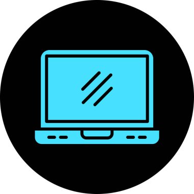 vektör lcd simgesi illüstrasyonu