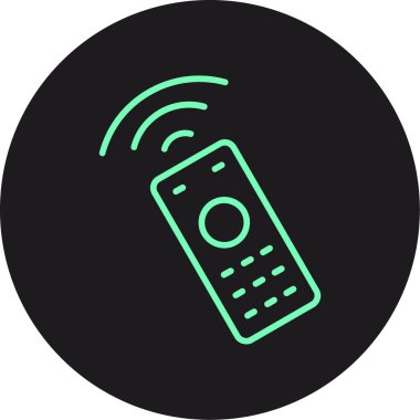 Benzersiz radyo kontrol vektör simgesi