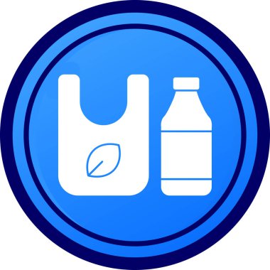 Süt şişesinin vektör illüstrasyonu