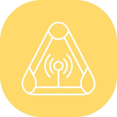 vektör sinyal simgesi, vektör illüstrasyonu