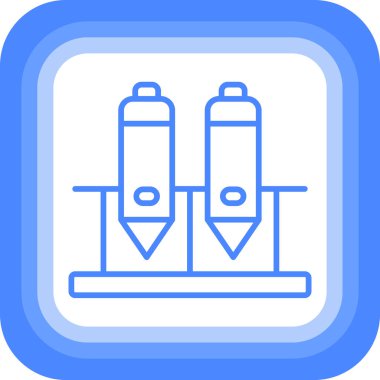 Modern bir simgenin vektör illüstrasyonu