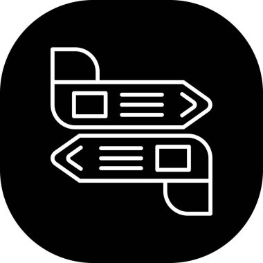 Ok. Web simgesi basit tasarım