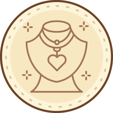 Bir taç ile elmas vektör çizimi