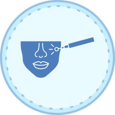 Güzellik ve moda simgelerinin vektör çizimi