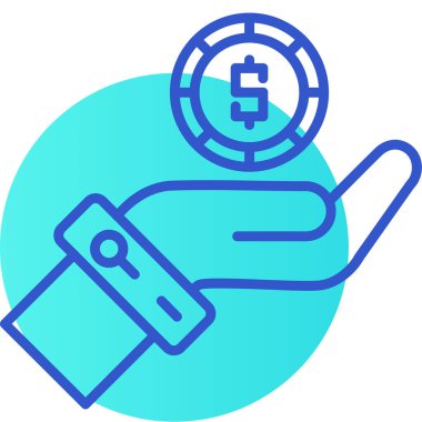 para simgesi vektör illüstrasyonu