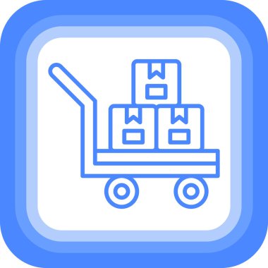 Alışveriş arabası. Basit tasarım