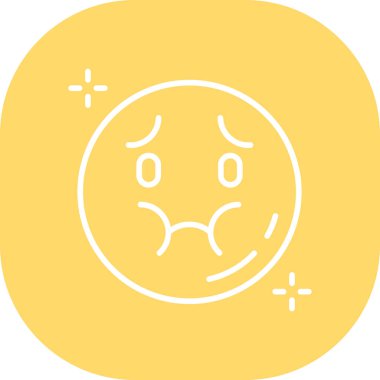 emoji simgesi vektör illüstrasyonu