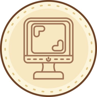 seo modern simgesinin vektör illüstrasyonu