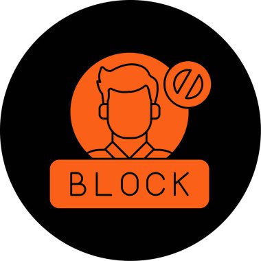 Tek bir simgenin vektör illüstrasyonu