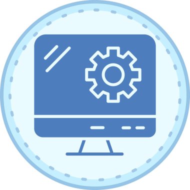 Web tasarım ikonu vektör illüstrasyonu