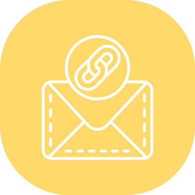 Posta simgesinin vektör illüstrasyonu