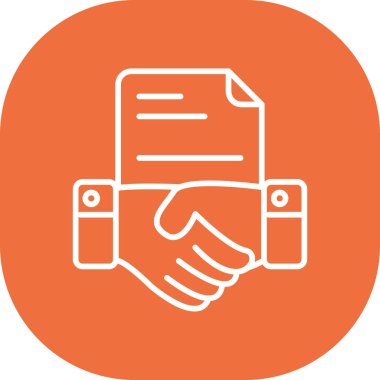 Belge simgesinin vektör illüstrasyonu