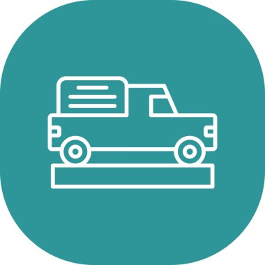 Vektör araba simge tasarlamak