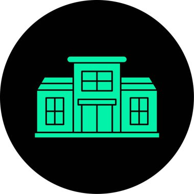 vektör gerçek ev simgesi