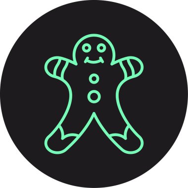 Kardan adam simge vektör çizim