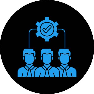 iş simgesi vektör illüstrasyonu