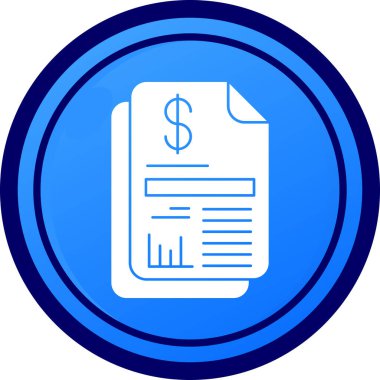 Dolar işareti vektör simgesi