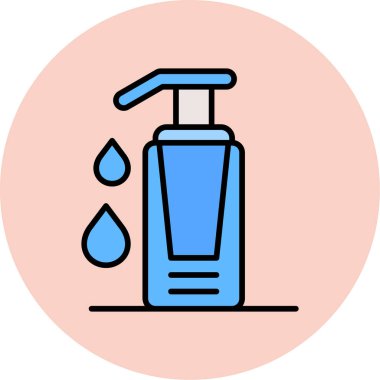 Şişe. Web simgesi basit illüstrasyon