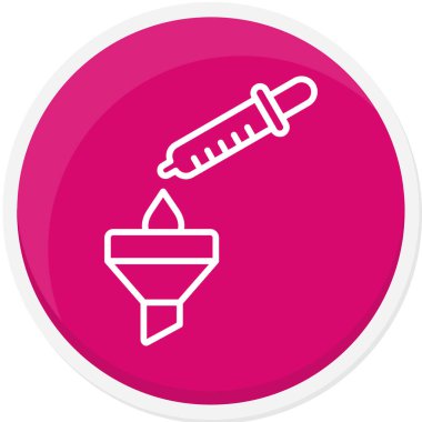 Halka simgesi, vektör illüstrasyonu