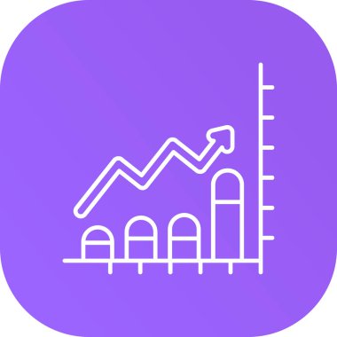 İş ve finans ikonu kavramının vektör illüstrasyonu