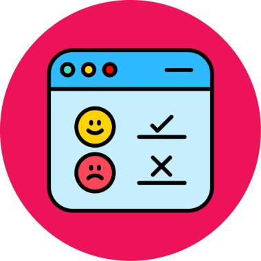 Hesap makinesi. Web simgesi basit illüstrasyon