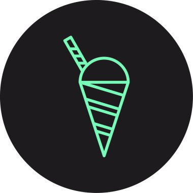 vektör kremi illüstrasyonu