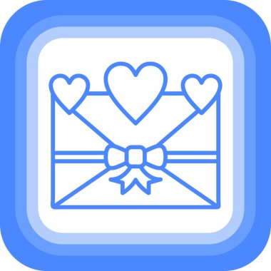 Kalp. Web simgesi basit tasarım