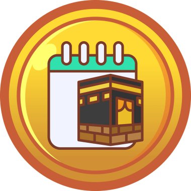 Bir ev simgesinin vektör illüstrasyonu