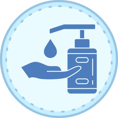 El yıkama vektör simgesi, modern tasarım illüstrasyonu