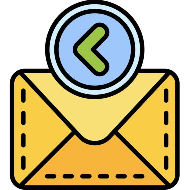 e-posta zarfı mektup simgesi - özet biçimi