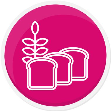 güzel bahçe kabartma vektör simgesi