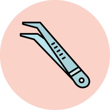 Modern bir simgenin vektör illüstrasyonu