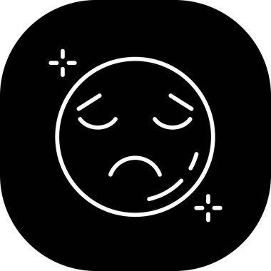 Kişisel ve ticari kullanım için vektör emoji simgesi.