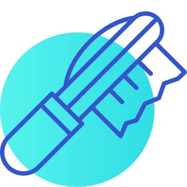 termometre ağ simgesi, basit vektör illüstrasyonu