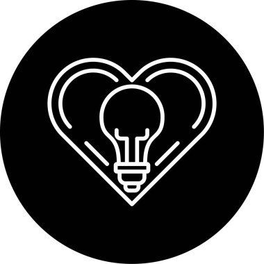 ampul simgesi vektör illüstrasyonu