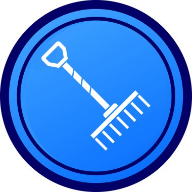 Fırça simgesi vektör illüstrasyonu