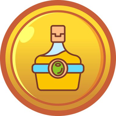 bira ikonu vektör illüstrasyonu