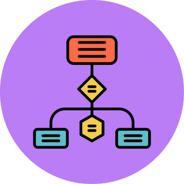 veritabanı. Web simgesi basit illüstrasyon