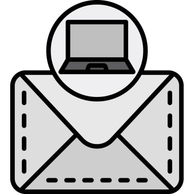 e-posta zarfı simgesi - taslak biçimi