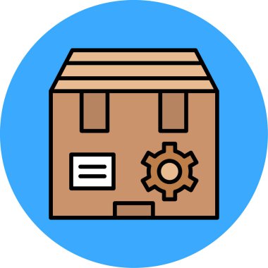 servis simgesi vektör illüstrasyonu